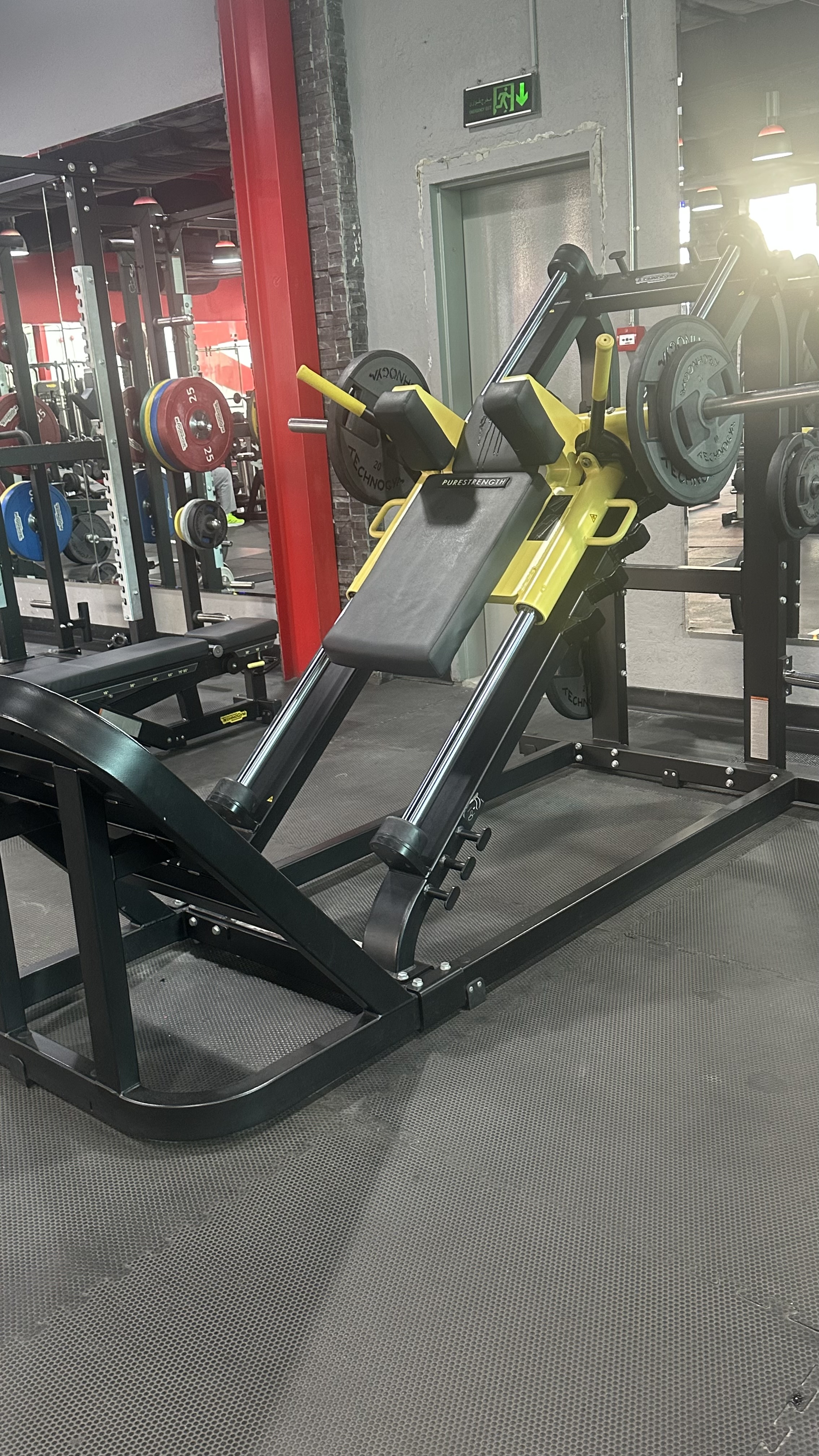 PureStrength Leg Press Machine for Gym Use